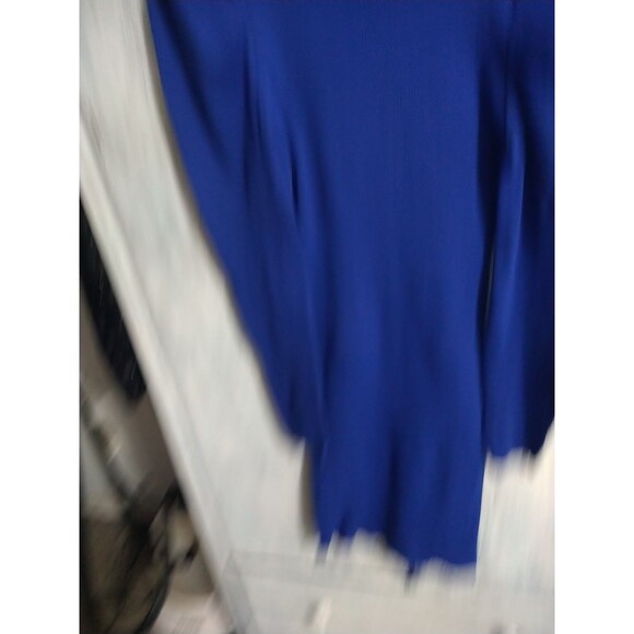 New Look Puff Sleeve Dress Medium Blue Boho Feminine Y2K Vintage - Picture 5 of 10